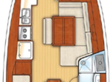 Hire Sailboat Bénéteau with a boat licence