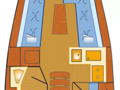 Sailboat hire in Rogoznica - Bavaria Cruiser 34