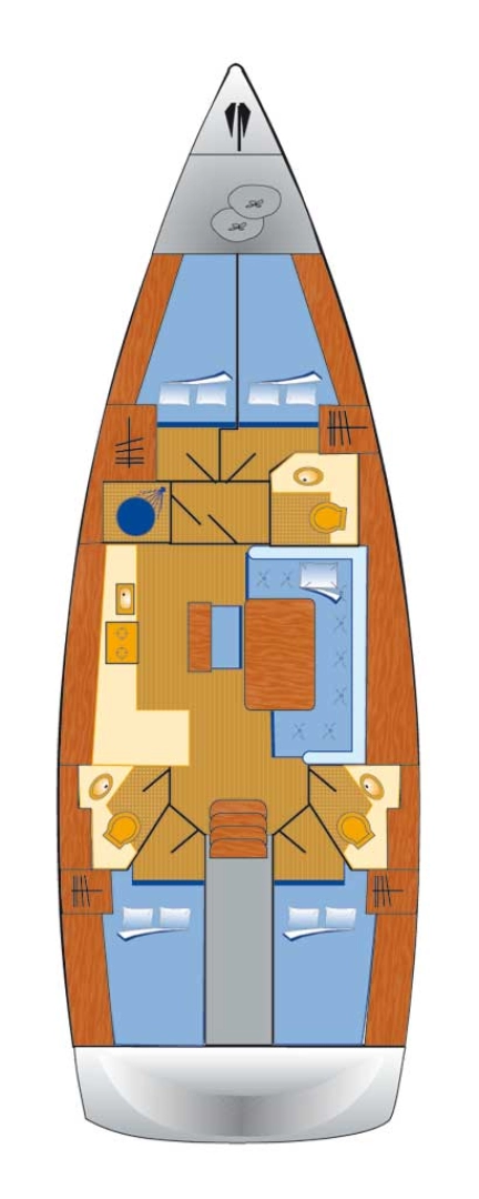 Hire a Bavaria Cruiser 46 Rogoznica