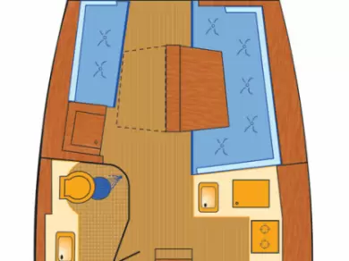 Hire Sailboat Hanse with a boat licence