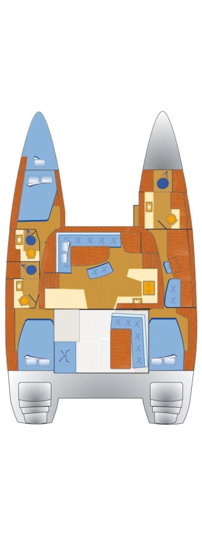 Yacht charter Rogoznica - Lagoon Lagoon 42 on SamBoat