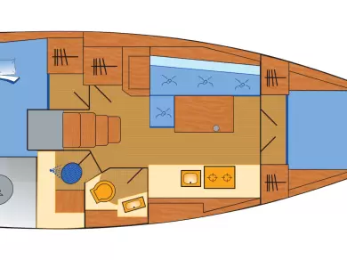 Bénéteau Oceanis 38.1 charter bareboat or skippered in  Rogoznica