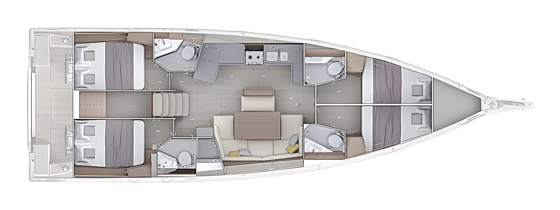 Hire Sailboat with or without skipper Bénéteau Rogoznica