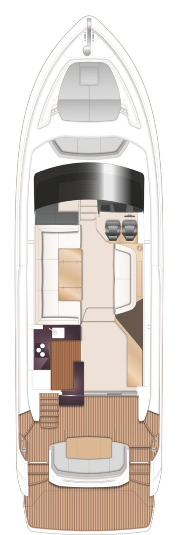 Yacht charter Podstrana - Princess Princess 55 F on SamBoat