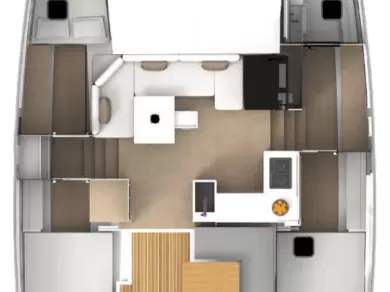 Hire Catamaran with or without skipper Aventura Biograd na Moru