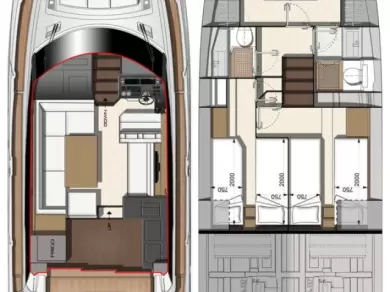 Hire Luxury Yacht with or without skipper Jeanneau Biograd na Moru