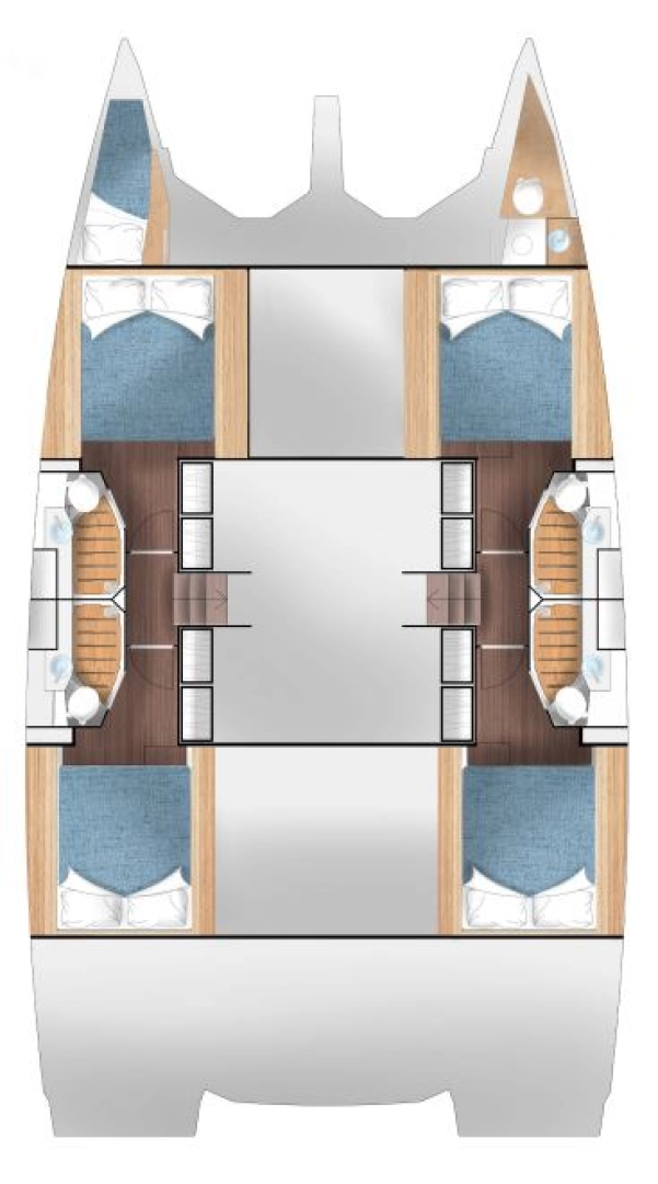 Hire a Cervetti Yachts Cervetti 44 Power - 4 + 1 cab. Primošten