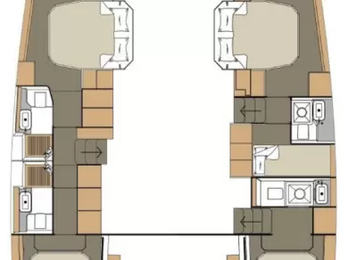 Yacht charter Primošten - Dufour Dufour Catamarans 48 Sail on SamBoat