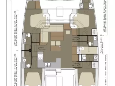 Dufour Dufour Catamarans 48 Sail charter bareboat or skippered in  Komolac