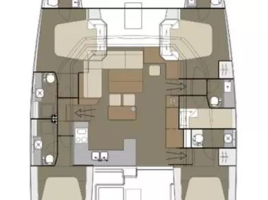 Charter a Dufour Dufour Catamarans 48 Sail in Primošten on Samboat