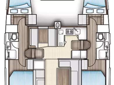 Yacht hire Punat cheap Nautitech 40