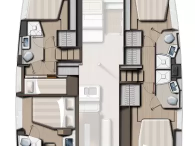 Hire Catamaran with or without skipper Bali Trogir