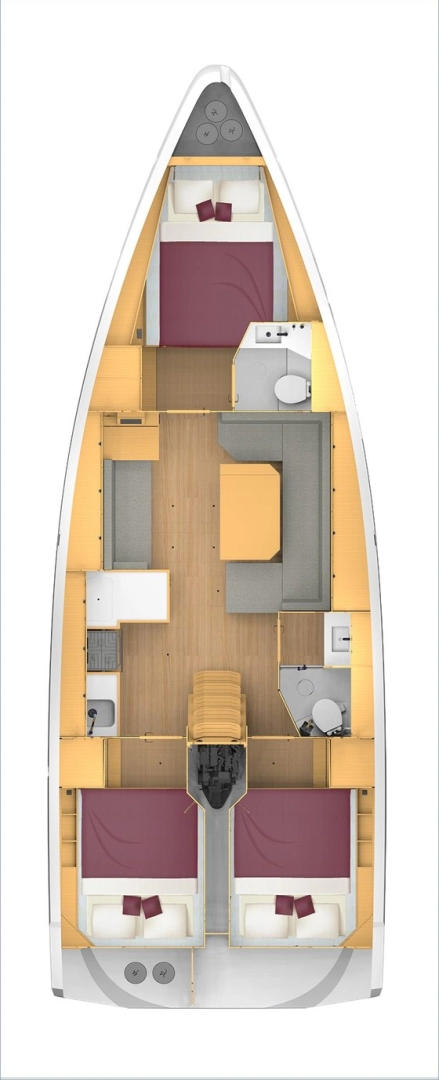 Yacht charter Biograd na Moru - Bavaria Bavaria C42 on SamBoat
