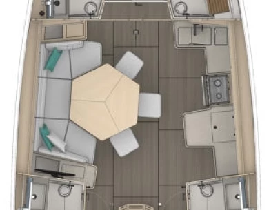 Hire Sailboat Dufour with a boat licence