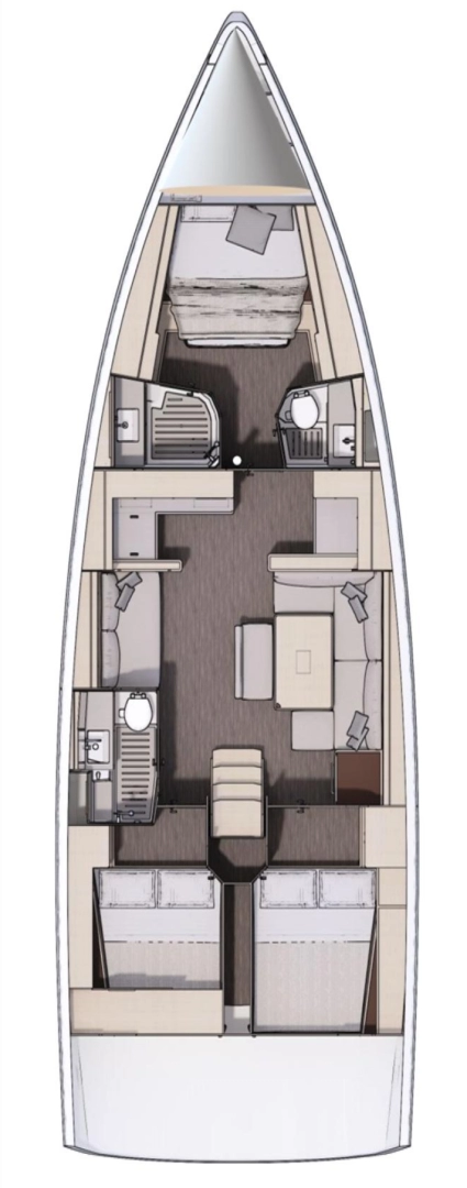 Yacht charter Sveti Filip i Jakov - Dufour Dufour 470 on SamBoat