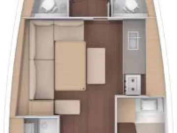 Yacht charter Sveti Filip i Jakov - Dufour Dufour 470 on SamBoat