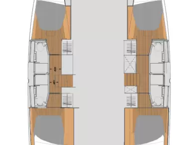 Hire a Fountaine Pajot Elba 45 Seget Donji