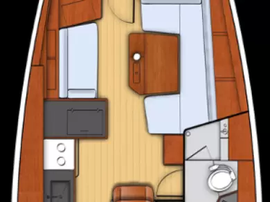 Bénéteau Oceanis 41.1 charter bareboat or skippered in  Šibenik