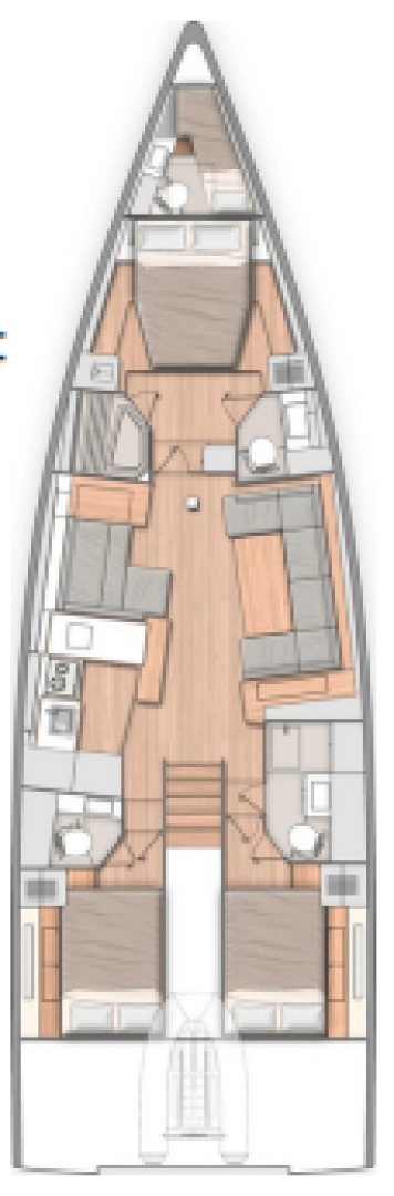 Hire a Bénéteau Oceanis 54 Seget Donji