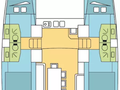 Catamaran to hire Órmos Keramotís at the best price