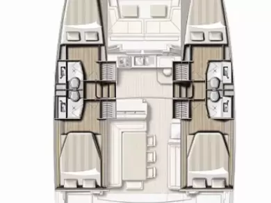 Yacht hire Ávdira cheap Bali 4.1