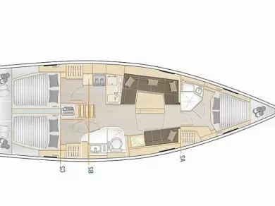 Hire Sailboat Hanse with a boat licence