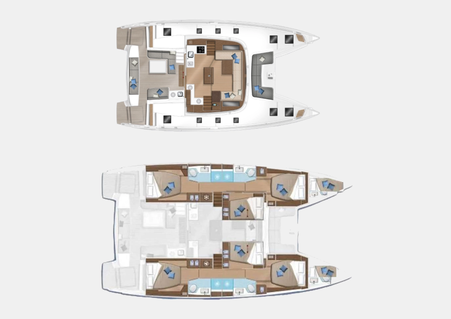 Hire Catamaran with or without skipper Lagoon Alimos