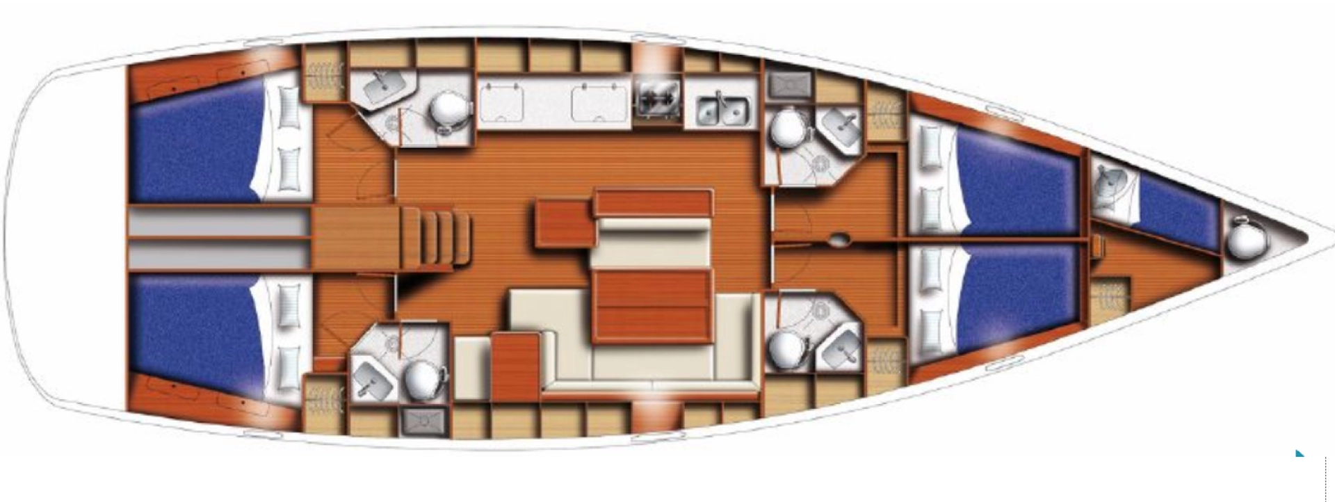 Bénéteau Oceanis 50 charter bareboat or skippered in  Lefkáda