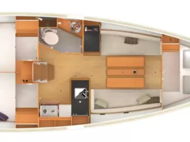 Sailboat hire in Lefkáda - Jeanneau Sun Odyssey 349