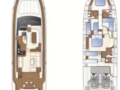 Yacht charter Split - Ferretti Ferretti Yachts 681 on SamBoat