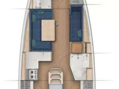 Hire a Jeanneau Sun Odyssey 410 Komolac