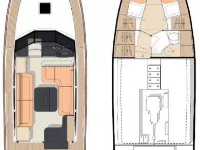 Hire Luxury Yacht with or without skipper Greenline Yachts Punat