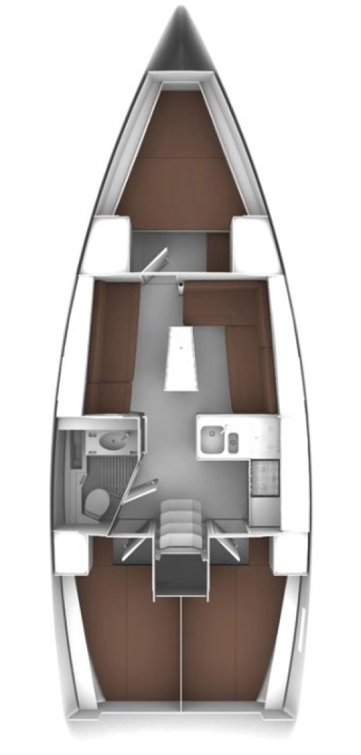 Yacht hire Split cheap Cruiser 37