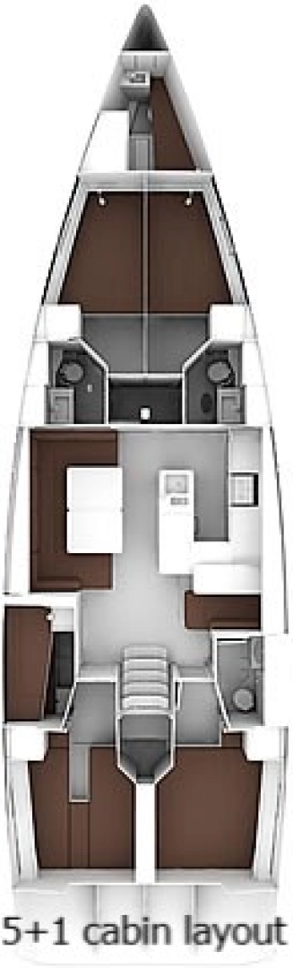 Yacht charter Split - Bavaria Cruiser 56 on SamBoat