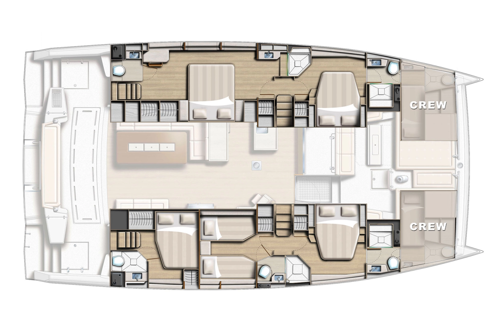 Hire Catamaran Bali with a boat licence