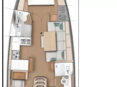 Hire a Jeanneau Sun Odyssey 440 Seget Donji