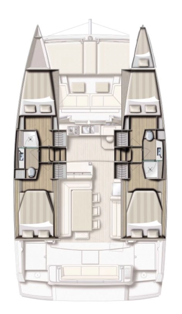 Yacht hire Deme of Volos cheap Bali 4.2