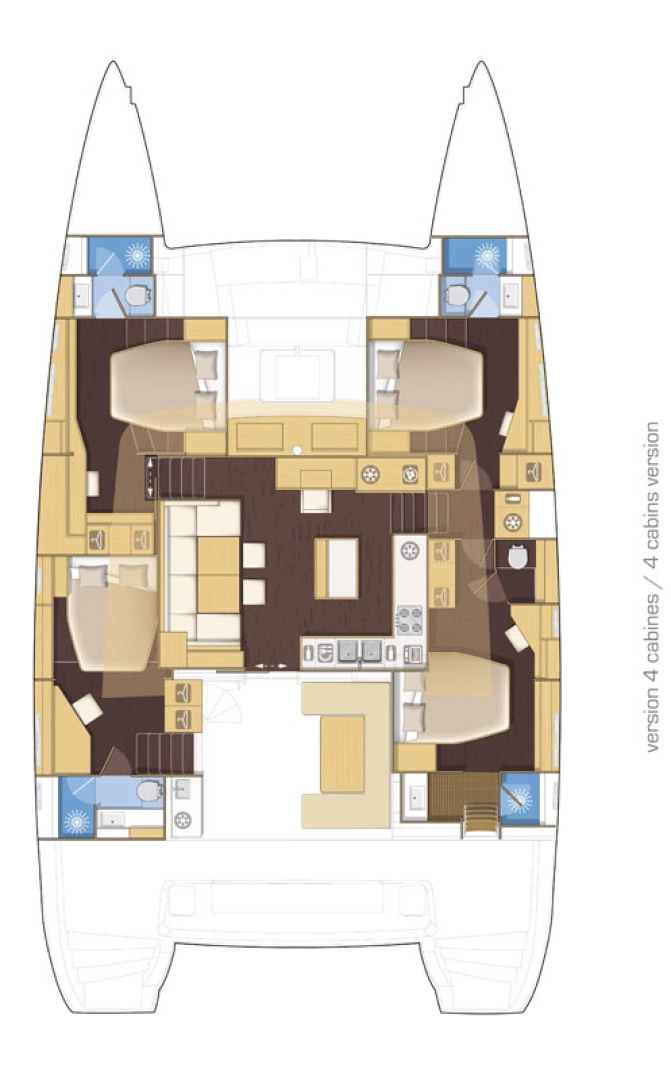 Lagoon Lagoon 450 charter bareboat or skippered in  Tromsø