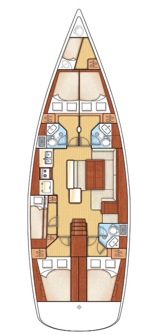 Hire Sailboat with or without skipper Bénéteau Rogač