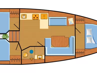 Yacht charter Palma de Mallorca - Bavaria Bavaria C38 on SamBoat