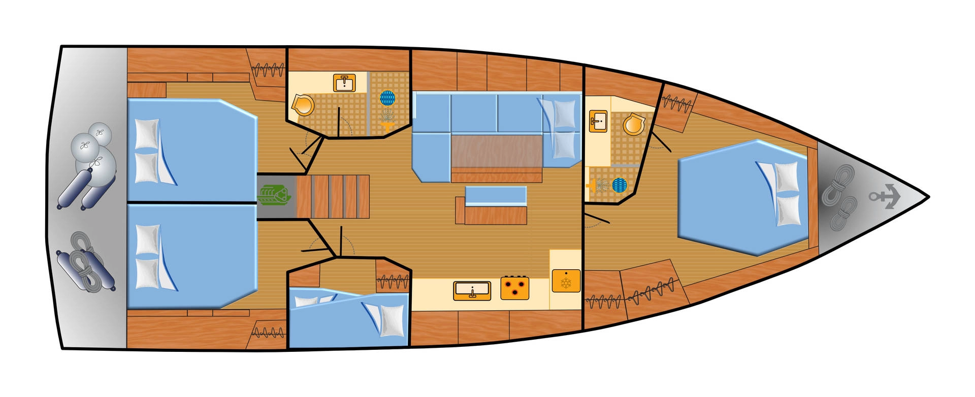 Yacht charter Can Pastilla - Hanse Hanse 460 on SamBoat