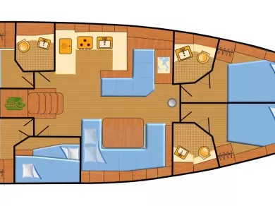 Yacht charter Can Pastilla - Bénéteau Oceanis 51.1 on SamBoat