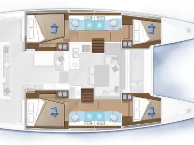 Catamaran to hire Alimos at the best price