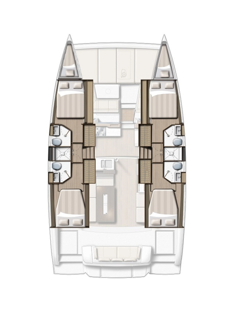 Yacht hire Gouvia cheap Bali 4.2