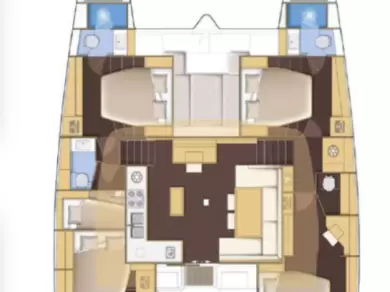 Lagoon Lagoon 52 charter bareboat or skippered in  Split