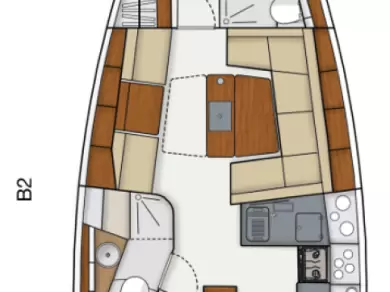 Yacht hire Kaštela cheap Hanse 415