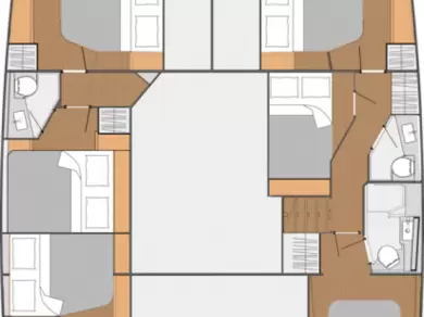 Charter a Fountaine Pajot Saba 50 in Trogir on Samboat