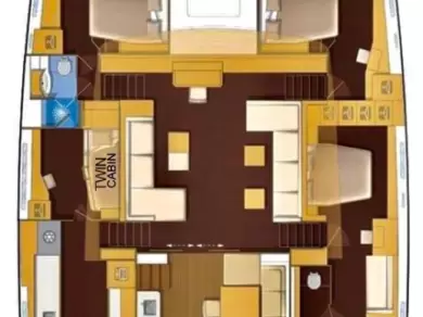 Hire Catamaran Lagoon with a boat licence