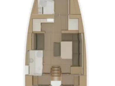 Dufour Dufour 430 charter bareboat or skippered in  Fethiye