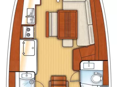 Hire Sailboat with or without skipper Bénéteau Bari